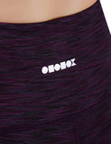 ODODOS High Waist Out Pocket Yoga Short Tummy Control Workout Running Athletic Non See-Through Yoga Shorts