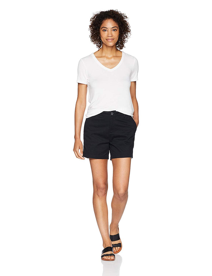 Amazon Essentials Women's 5" Inseam Chino Short