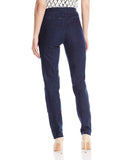 SLIM-SATION Women's Wide Band Pull-On Straight Leg Pant With Tummy Control